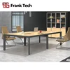 Frank Tech customized quality wooden office conference table meeting room table wooden office furniture