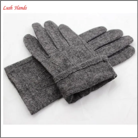 High Quality Winter woolen gloves For man with Touch Screen