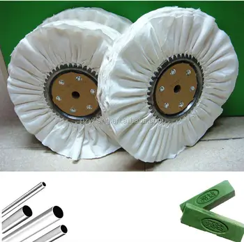 Abrasive 100 Cotton Cloth Fold Buffing Wheel Buy Fold Buffing