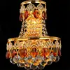 unique modern crystal chandelier wall lamp, traditional bronze wall sconce with crystal