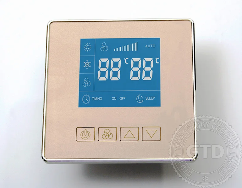 Luxury Hotel Central Airconditioning Control Panel,Touch Control And