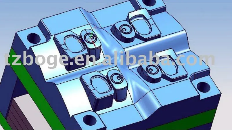 plastic_cap_drawing_mould