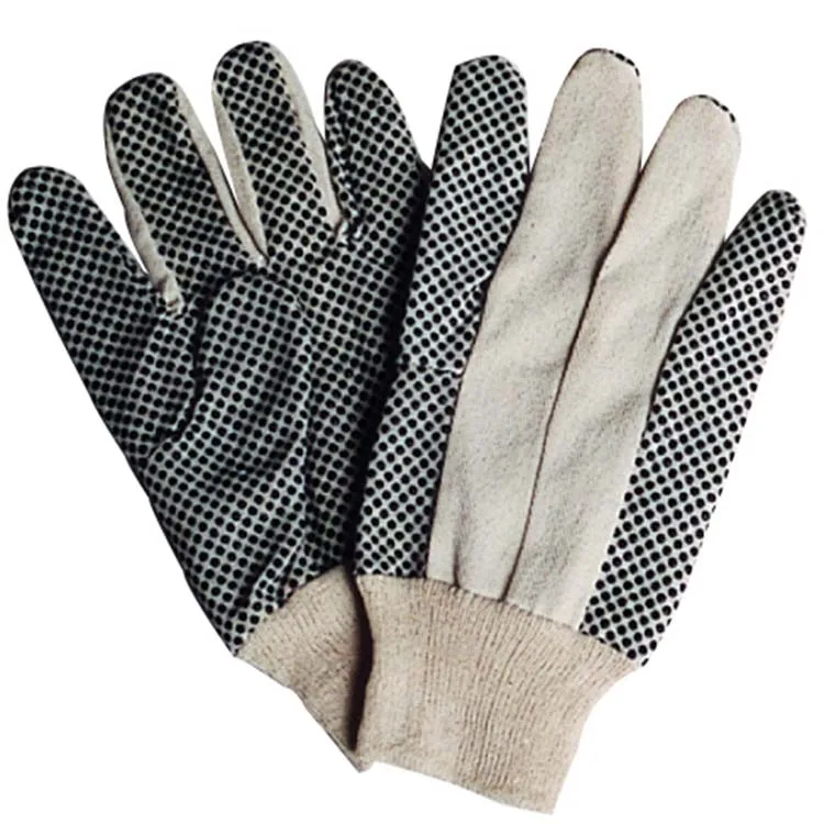 Best Seller Cable Knitted Fingerless Gloves Leather Working Safety Gloves Cotton Glove Vietnam