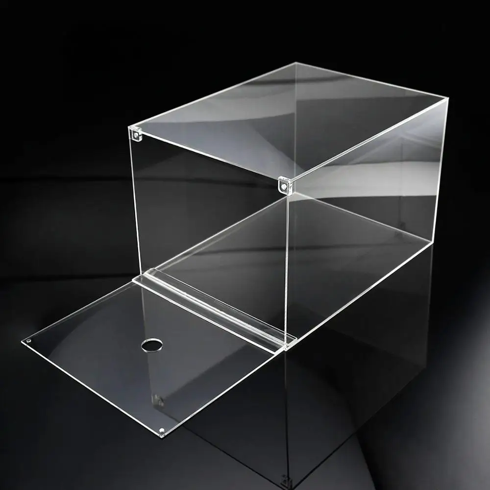 Acrylic Shoes Collection Box Sneaker Display Case, View Acrylic Shoes Collection Box, DeYuan