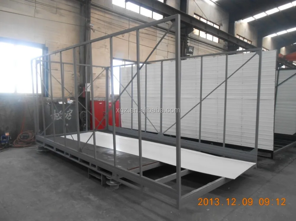 ISO 9001:2008 folding container house for storage exported Australia
