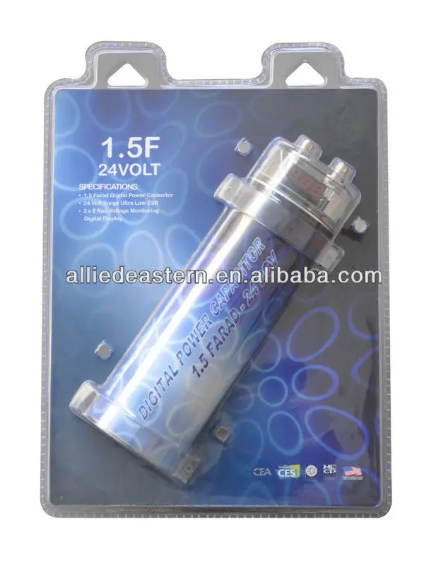 High Quality Digital Display Car Audio Capacitor Buy Car Audio Capacitor,Capacitor,Car Audio