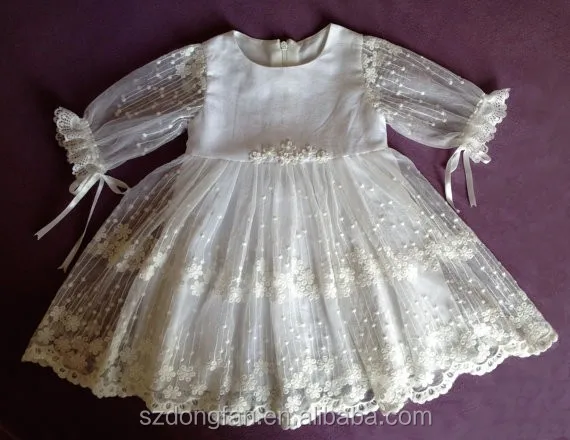 vestido de festa para recem nascido