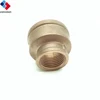 G thread Straight Copper bush connector pipe fitting Brass reducing Socket Coupling
