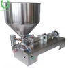 Semi-auto pneumatic piston bottle filling machine hot filling machine