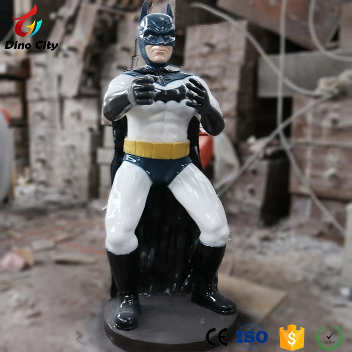 Popular Movie Character Fiberglass Life Size Superhero Statue Buy