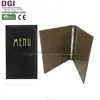 China high quality pu leather menu covers for sale