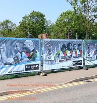 2016 Custom Printed Signs Pvc Flex Birthday Banner Fence Scrim