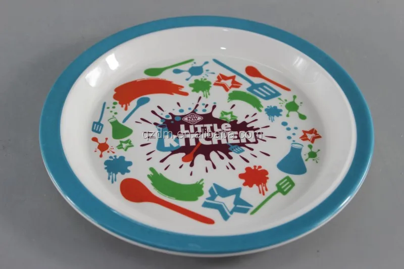 Unbreakable Melamine Kid's Dinner Plate LFGB