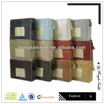 Whole Egyptian Cotton 1800 Thread Count Microfiber Bed Sheet Sets