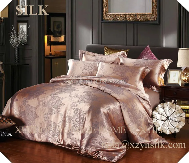 19mm Dobby 100 Silk Quilt Cover Set Silk Duvet Cover Sets Buy