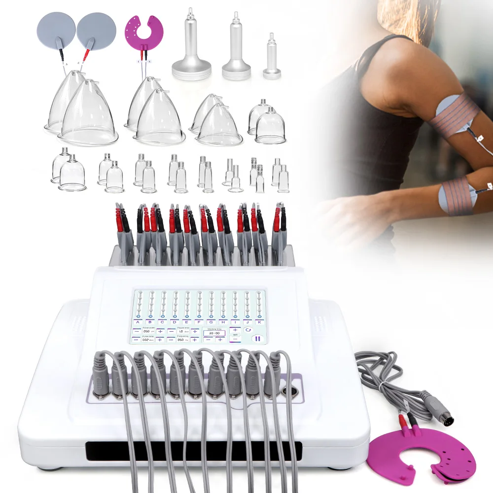 Electro Stimulation Slimming Machine Electrodes Russian Waves Ems