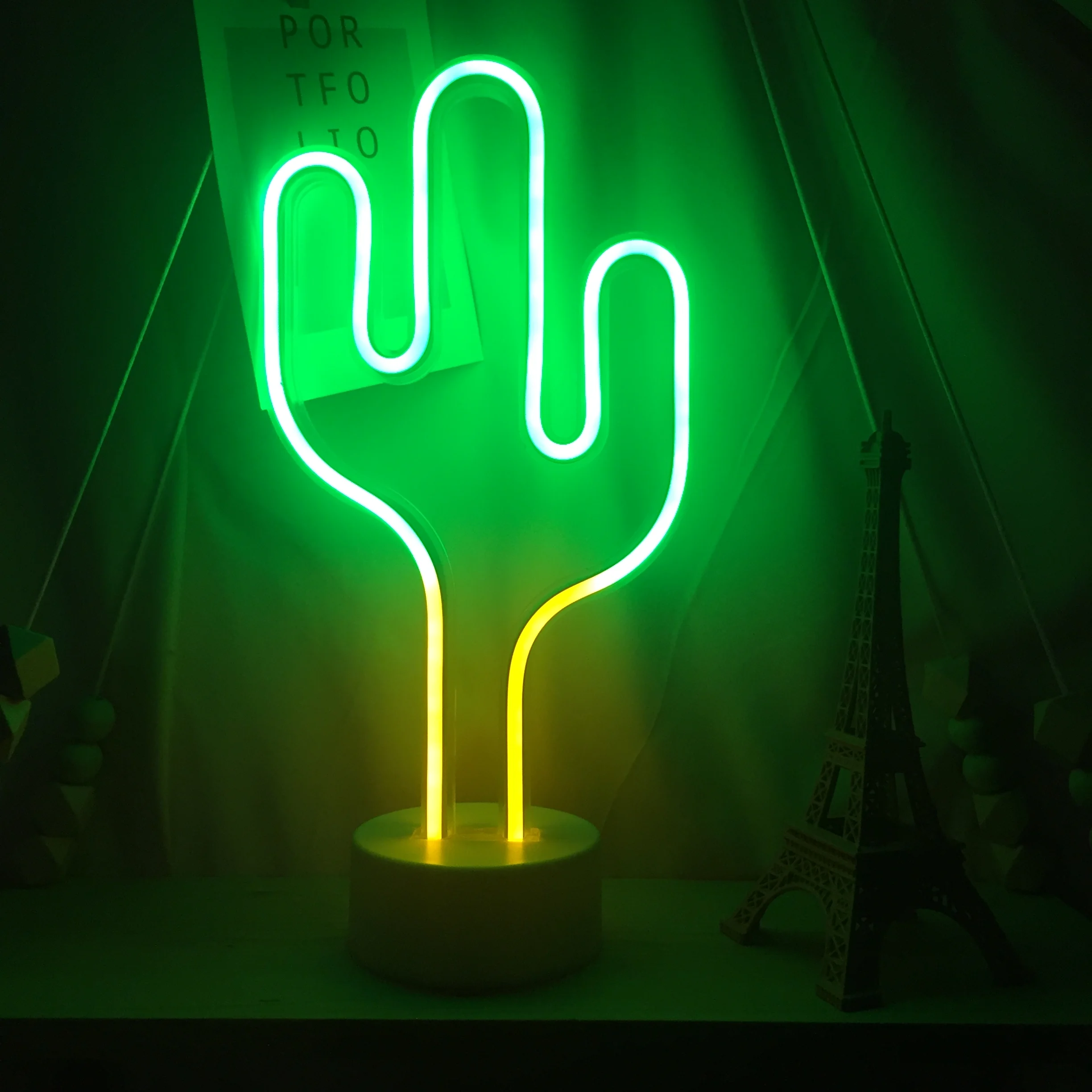 neon desk lamp