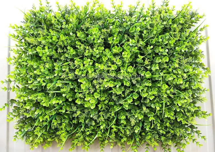 Outdoor And Indoor Decorations Artificial Grass Wall Plastic Plant Wall ...