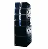 i-3000 with belt compression aluminum alloy horn and Silver aluminum alloy compact two way line array speaker