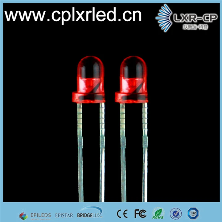 sanan Epileds epistar 0.06w 1.7-1.8V  3mm IR round dip led chip diode730-735nm
