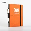 Diary 2019 with sample,agenda inserts,amazon hot sell printed planner 2018 2019