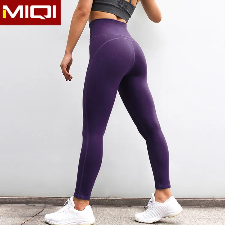 Ladies High Waist Sport Gym Wear Leggings Custom Logo Fitness Women ...