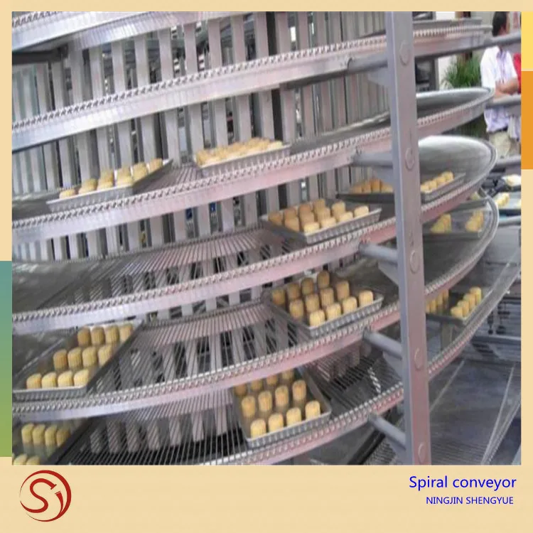 Spiral Conveyor For Food Drying With Good Quality Buy Metal Conveyor