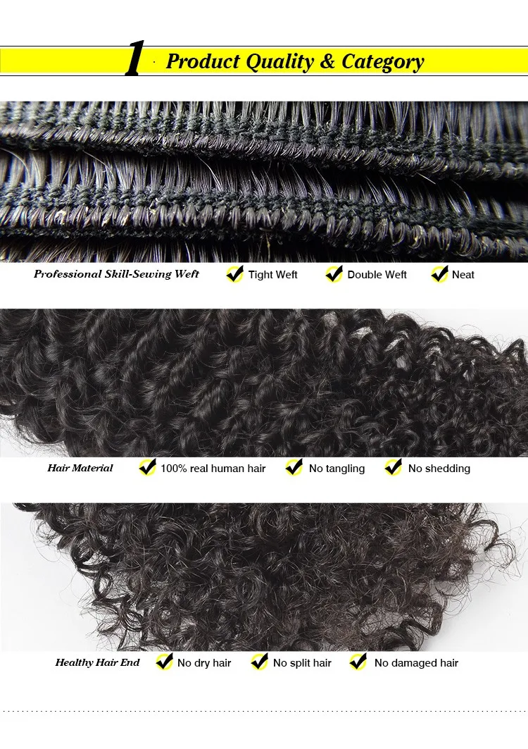 Natural 36 Inch Blonde Curly Human Hair Extension Wet And Wavy