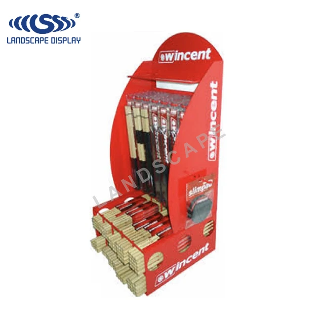 High Quality Factory Customized Drumstick Floor Display Rack / Display