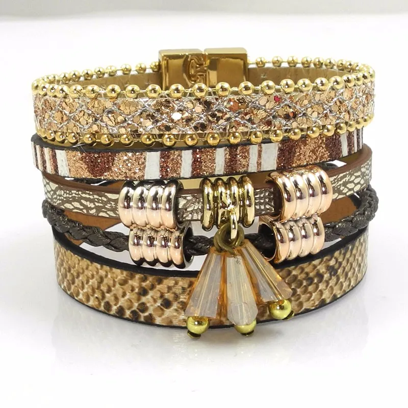 2016 summer leather bracelet Brazilian bracelets & bangles
