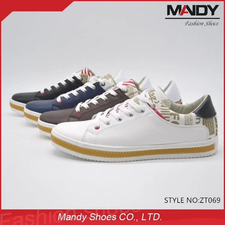 New Modal Pu Leather Cheap Men Shoes 