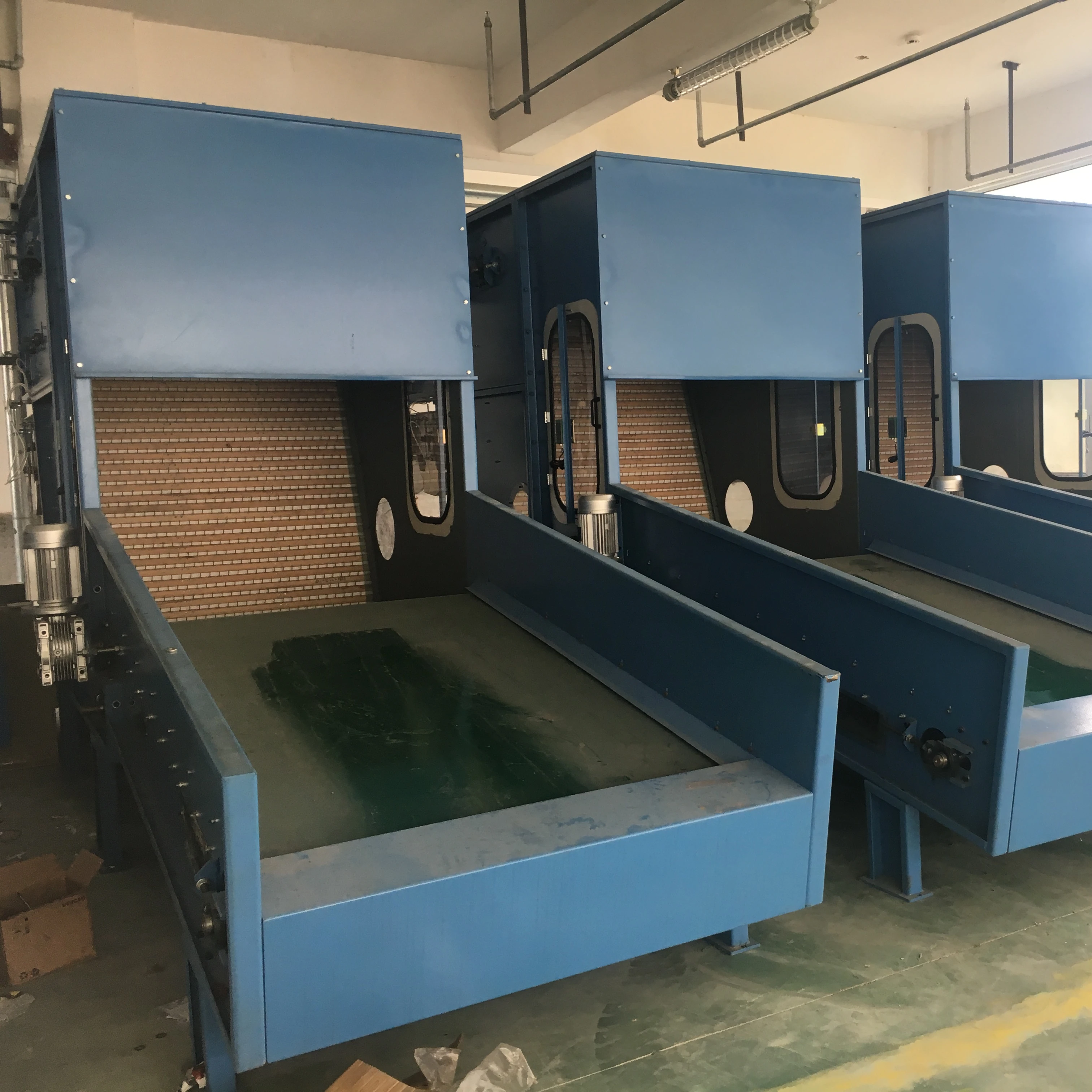 
bale fiber opener auto weight system 