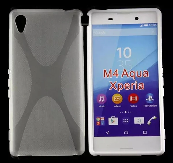 Cheap Cell Phone Cases For sony xperia M4 Aqua X line Soft TPU case
