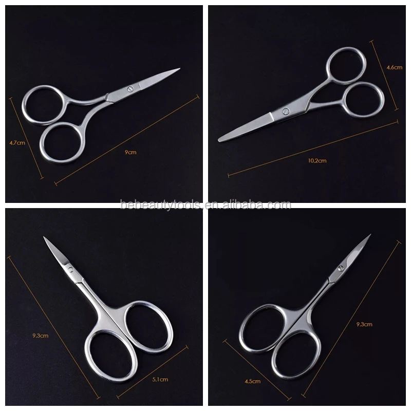 Japanese Extra Sharp Straight Scissors For Nail Cuticle Face Beard