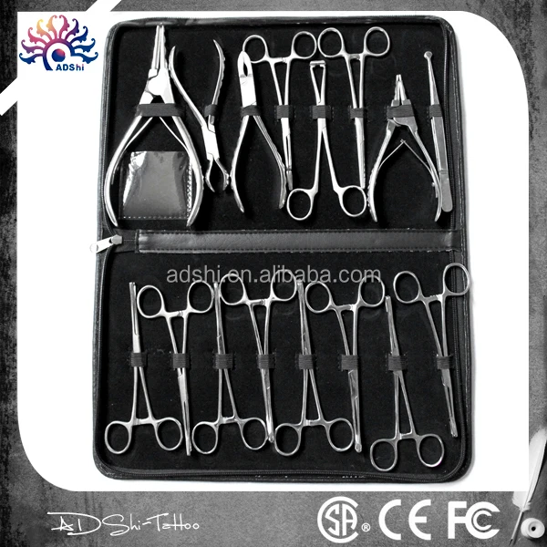 High Quality Professional Body Piercing Tools Kit Supply And Professional