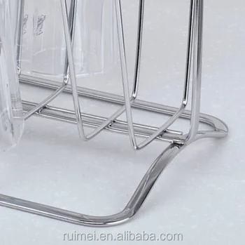 rectangular stainless steel hanging cup holder cup rack rectangular stainless steel hanging cup holder cup rack