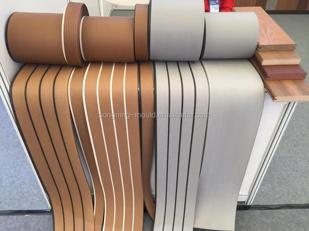 Synthetic Teak Boat Rubber Floor/marine Deck Buy Boat Rubber Floor