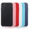 slim case for iphone X tpu case, colorful silicone case for apple iphoneX mobile phone shell