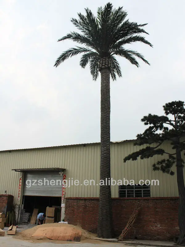 Factory Price Canary Artificial Palm Tree Trunks Artificial Large Palm