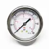 2.5" Y63 4bar/60psi 1/4NPT Shockproof Double Scale Center Back Mount 63mm Oil High Pressure Gauge Water Manometer With Glycerin