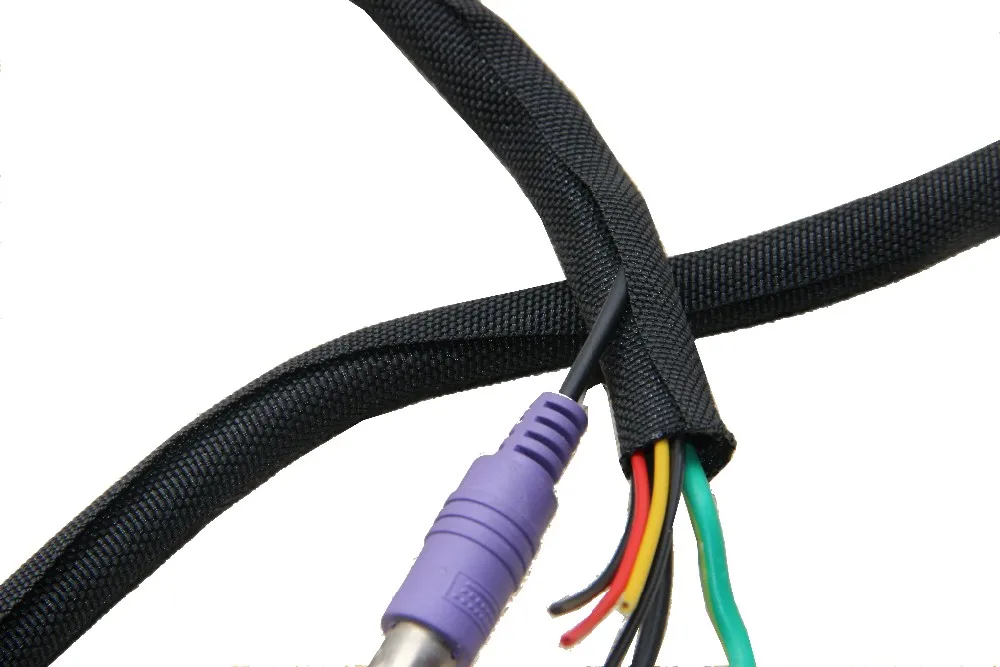 Cable Sheath Type Abrasion Resistant Woven Wrap Around Sleeving Buy