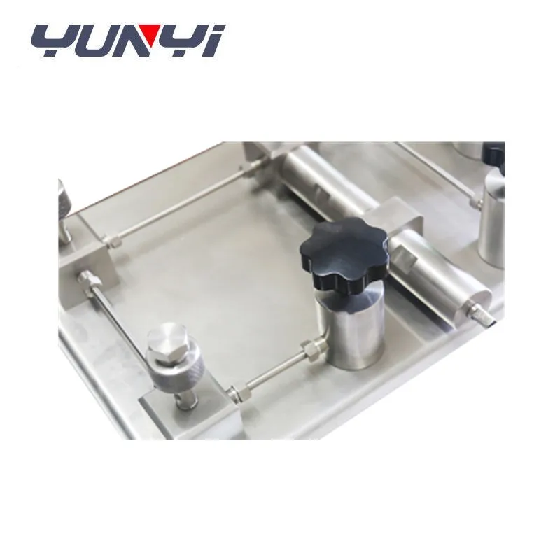 Desktop hydraulic pressure guage calibrator