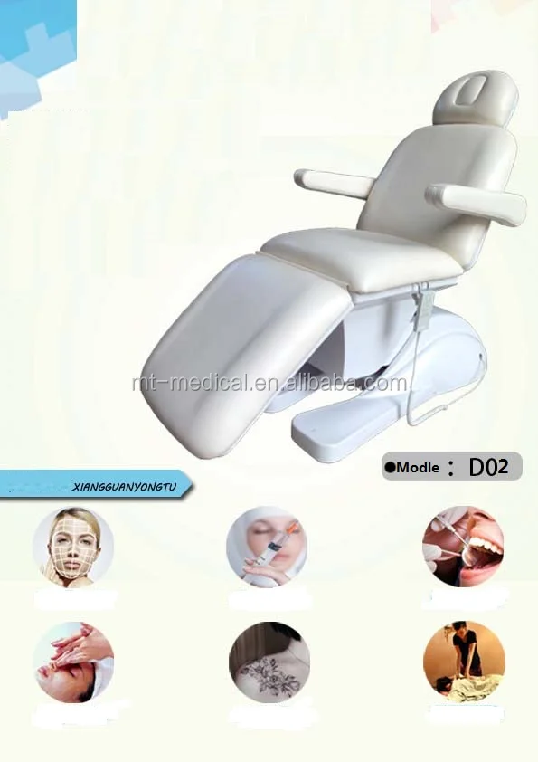 2017 New types beauty bed with 4 motors from Chinese manufacturer