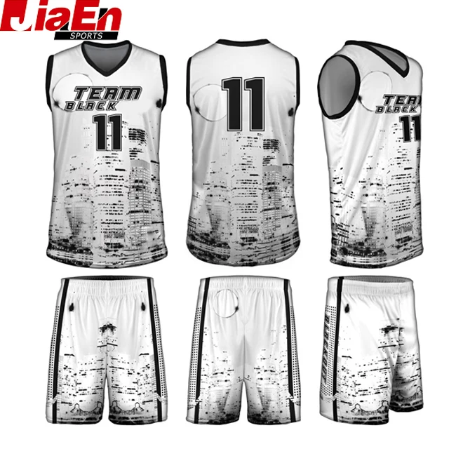 Design Simple Basketball Uniform Plain 