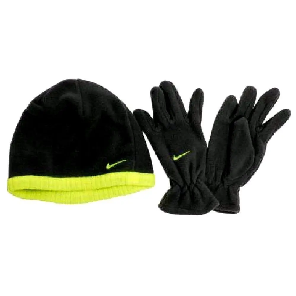 nike beanie and gloves