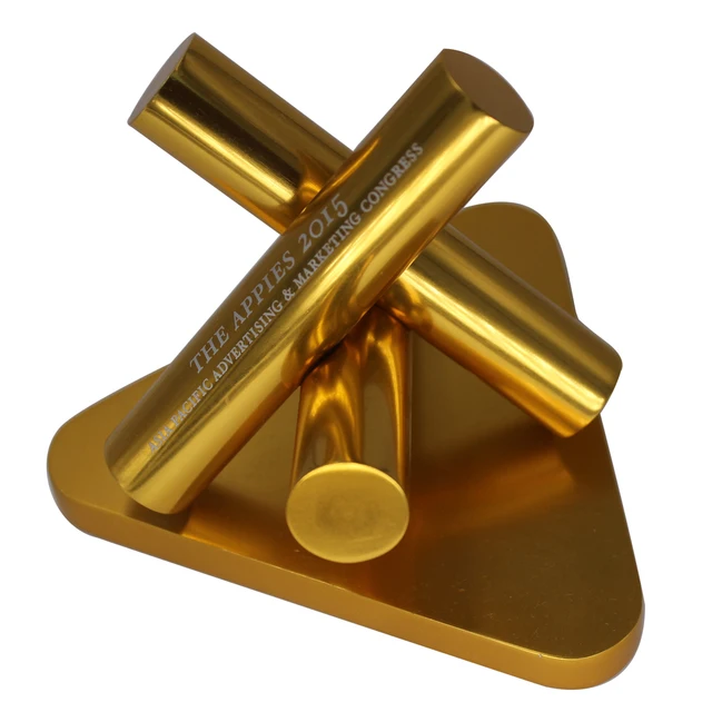 Hot Sale Metal Art Crafts Gold Bar Souvenir Statue Decoration Craft