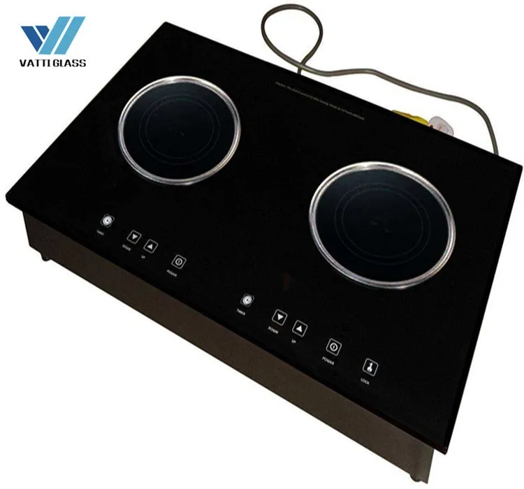 Vatti Electric Induction Cooker Glass Ceramic Plate For Double Burner