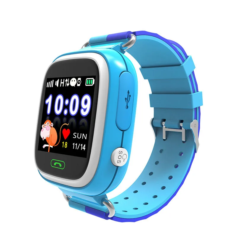 Dftd02 Children's Smart Watch 1.22 Color Screen Touch Screen Telephone ...