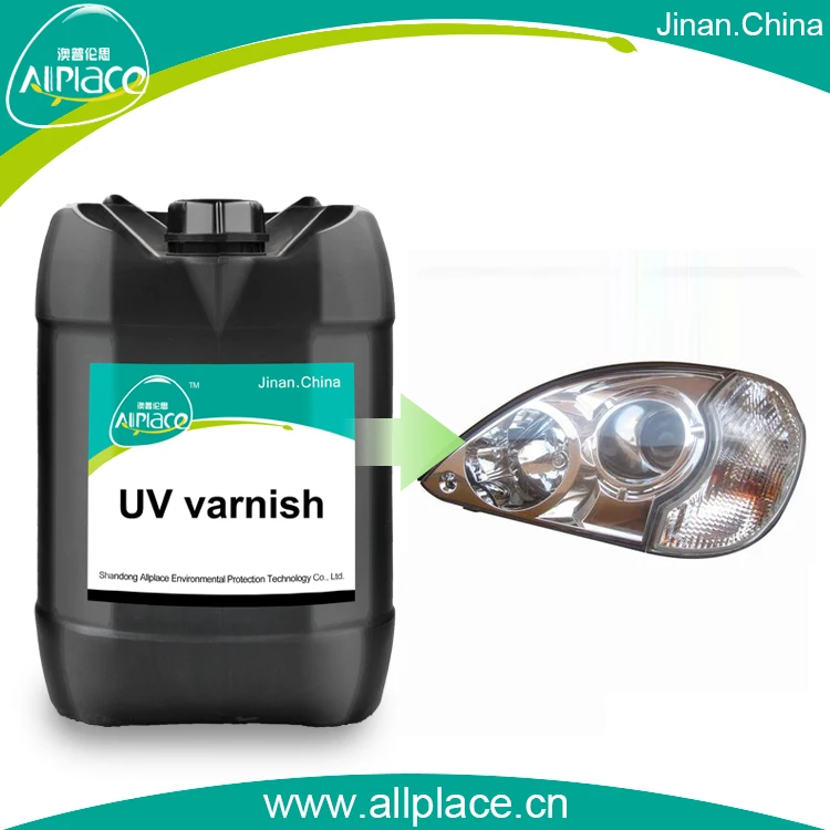 Spray Paint Headlight Coating Liquid Car Lamp Uv Curing Varnish Coating