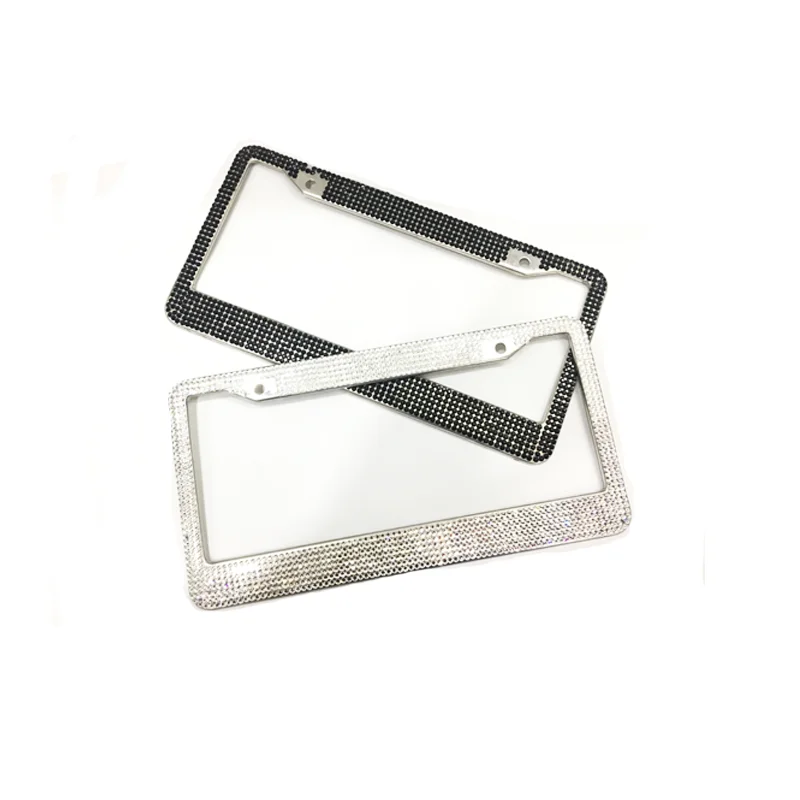 Guangzhou Car Universal Number Plate Holder European Stainless Steel Eu